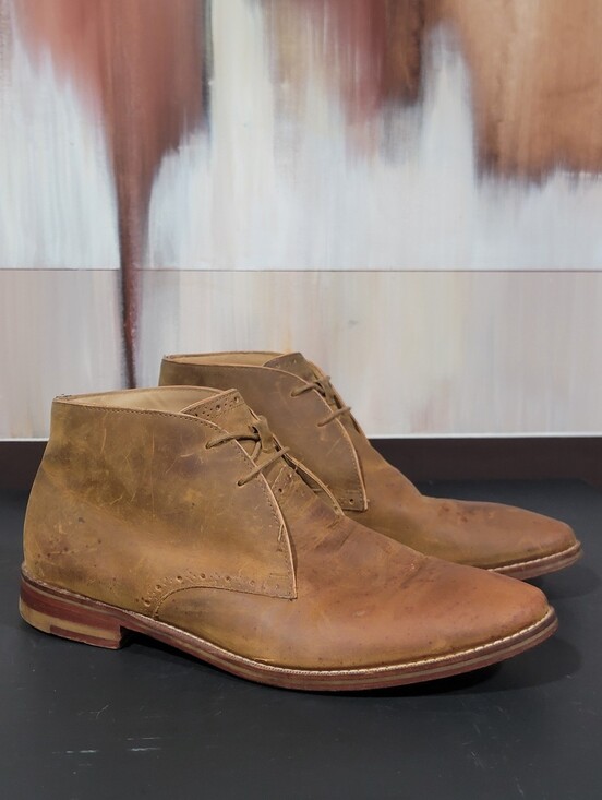 Cole Haan Other - Cole Haan Men's Size 10 Leather Cambridge Chukka Boots Lace Up Brown Casual